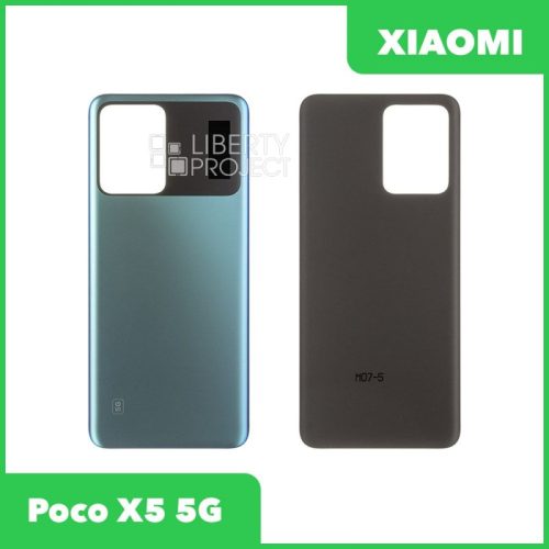 Задняя крышка для Xiaomi POCO X5 5G (Синий)