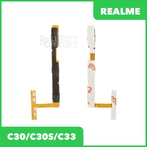 Шлейф кнопки включения для Realme C30 (RMX3581)/C30S (RMX3690)/C33 (RMX3624)