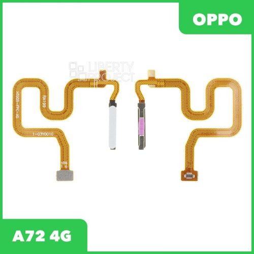 Шлейф OPPO A72 4G (CPH2067) сканер отпечатка пальцев (белый)
