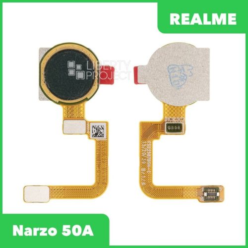 Шлейф Realme Narzo 50A (RMX3430) сканер отпечатка пальцев