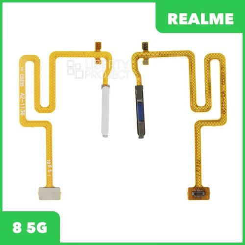 Шлейф кнопки включения для Realme 8i (RMX3151) сканер отпечатка пальцев