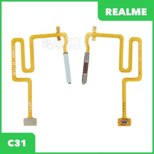 Шлейф кнопки включения для Realme C31 (RMX3501) сканер отпечатка пальцев