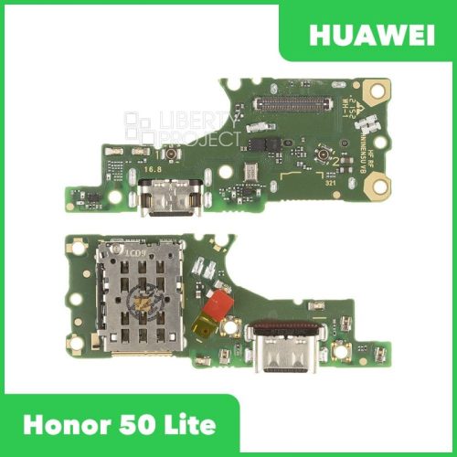 Шлейф зарядки для Huawei Honor 50 Lite (NTN-LX1) (ориг.)