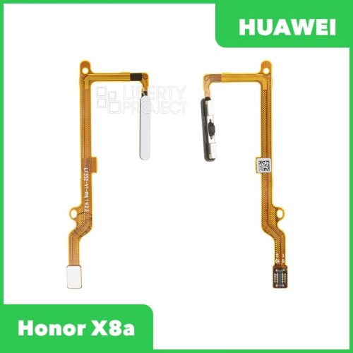 Шлейф кнопки включения для Huawei Honor X8a (CRT-LX1) сканер отпечатка пальцев