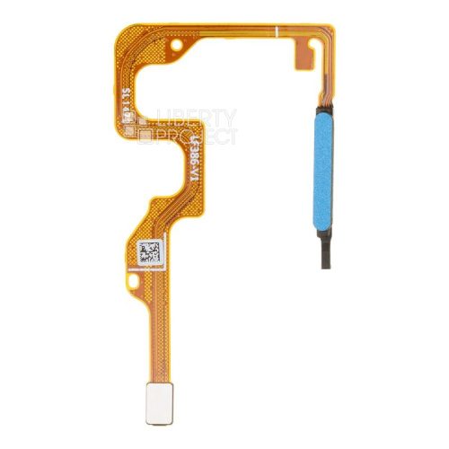 Шлейф Huawei Honor X6 (VNE-LX1) сканер отпечатка пальцев (синий)