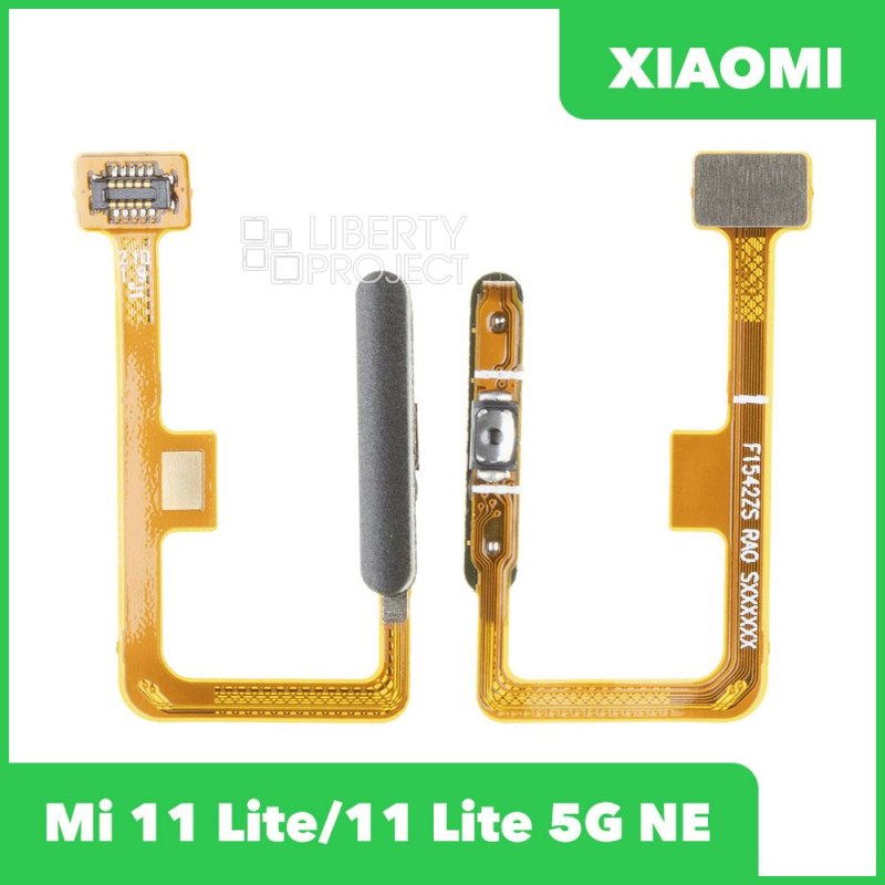 Шлейф кнопки включения для Xiaomi Mi 11 Lite/11 Lite 5G NE сканер отпечатка пальца
