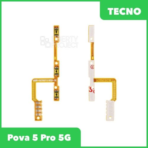 Шлейф кнопки включения для Tecno Pova 5 Pro 5G (LH8n)