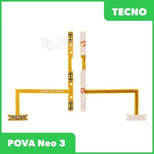 Шлейф кнопки включения для Tecno POVA Neo 3 (LH6N)