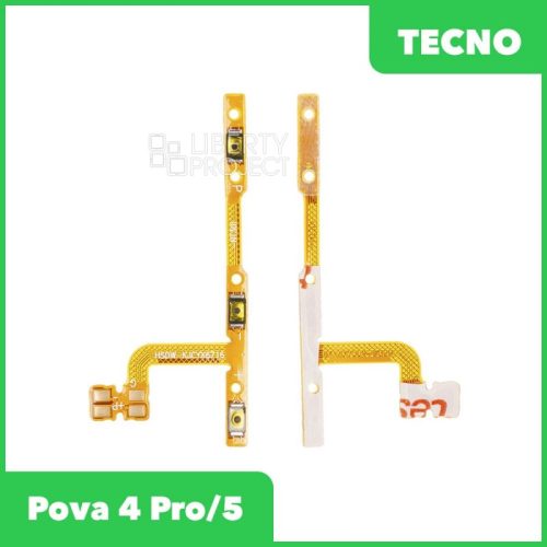 Шлейф кнопки включения для Tecno Pova 4 Pro/5 (LG8n/LH7n)