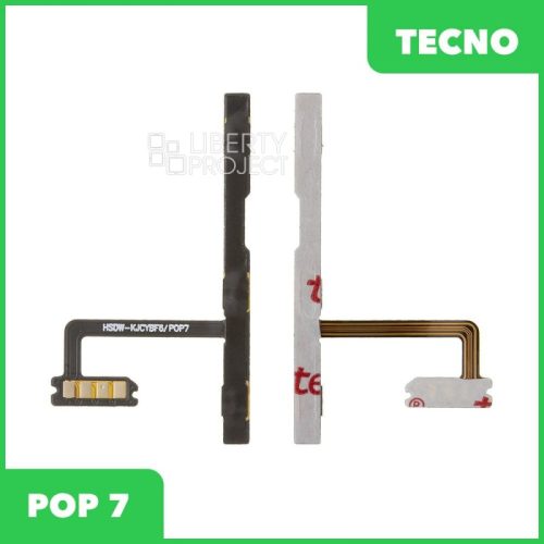 Шлейф кнопки включения для Tecno POP 7 (BF6)