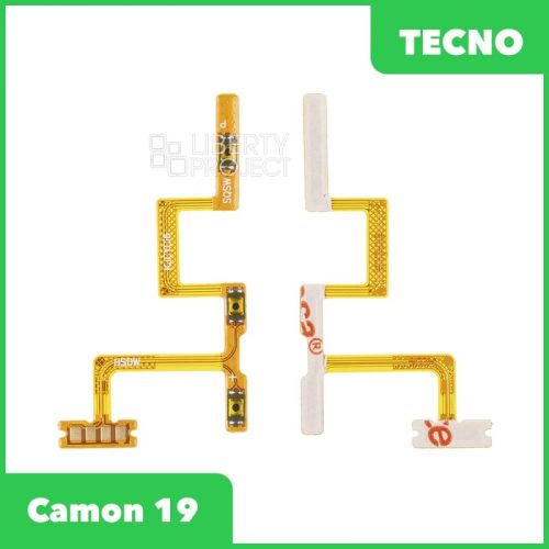 Шлейф кнопки включения для Tecno Camon 19 (CI6N)