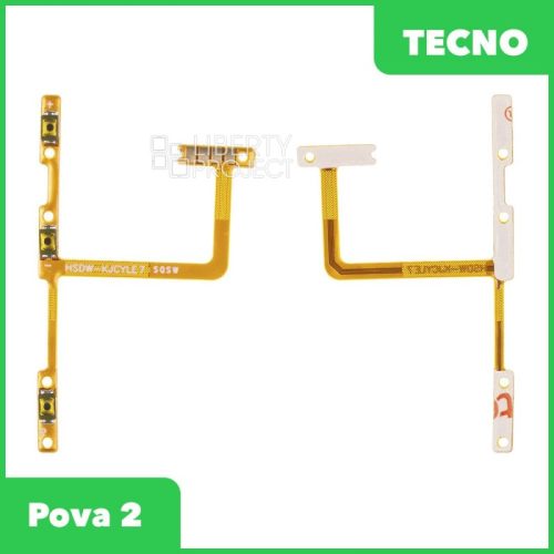 Шлейф кнопки включения для Tecno Pova 2 (LE7N)
