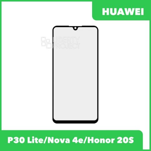 G+OCA PRO стекло для переклейки Huawei P30 Lite/Nova 4e (MAR-LX1M/MAR-AL00) / Honor 20S (черный)