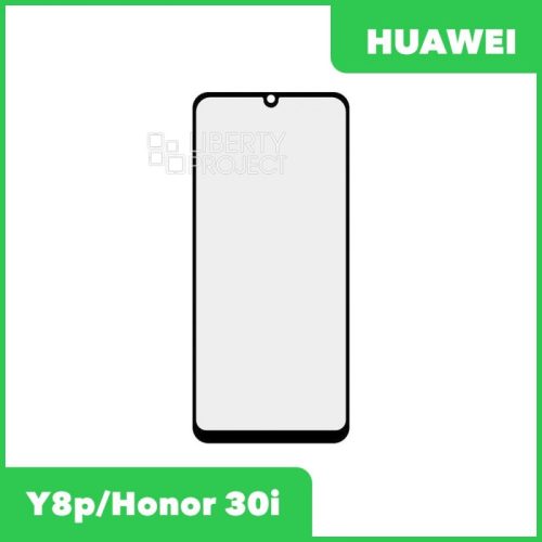 G+OCA PRO стекло для переклейки Huawei Y8p (AQM-LX1) / Honor 30i (LRA-LX1) (черный)