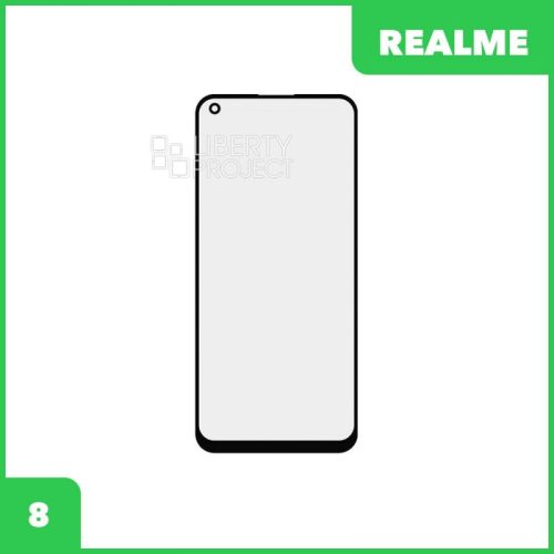 G+OCA PRO стекло для переклейки Realme 8 / Realme 8 Pro (черный) [realme 8]