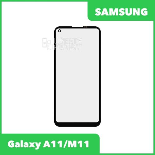 G+OCA PRO стекло для переклейки Samsung A115 Galaxy A11 / M115 Galaxy M11 (черный)