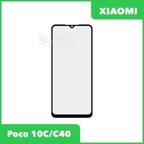 G+OCA PRO стекло для переклейки Xiaomi Poco 10C / Poco C40 (черный)