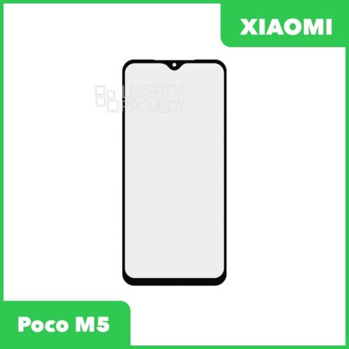 G+OCA PRO стекло для переклейки Xiaomi Poco M5 (черный)