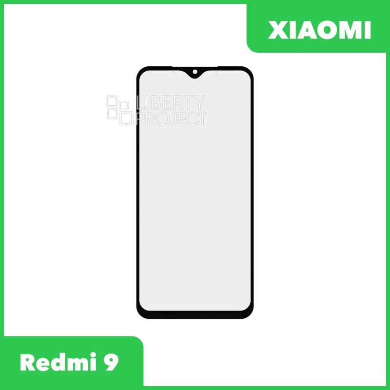 G+OCA PRO стекло для переклейки Xiaomi Redmi 9 (черный)