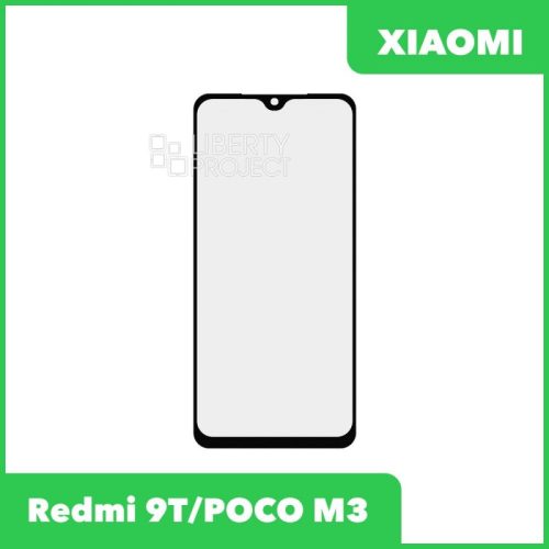 G+OCA PRO стекло для переклейки Xiaomi Redmi 9T/ POCO M3 (черный)