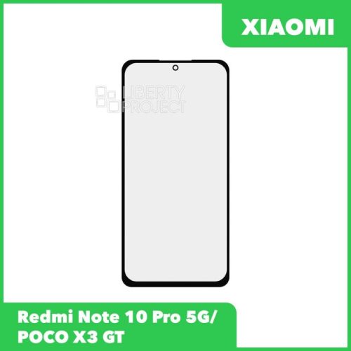 G+OCA PRO стекло для переклейки Xiaomi Redmi Note 10 Pro 5G / POCO X3 GT (черный)