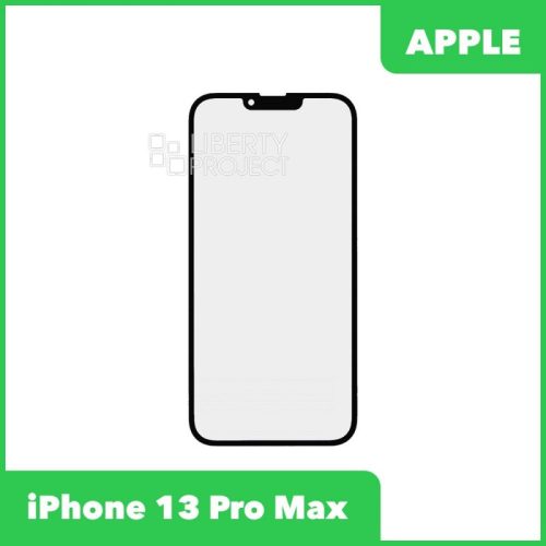 G+OCA PRO стекло для IPhone 13 Pro Max олеофобное покрытие (черный)
