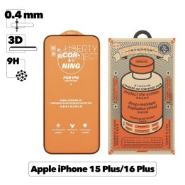 Защитное стекло REMAX GL-83 для Apple iPhone 15 Plus/16 Plus черная рамка