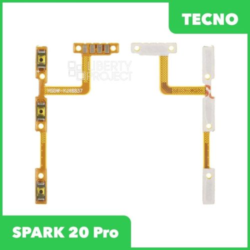 Шлейф кнопки включения для Tecno SPARK 20 Pro
