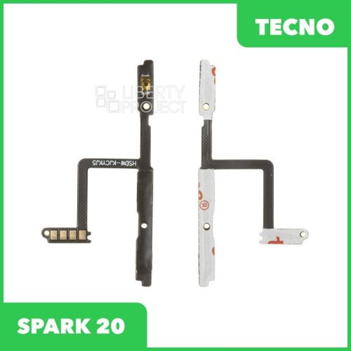 Шлейф кнопки включения для Tecno SPARK 20