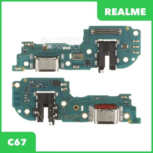 Шлейф зарядки для Realme C67 (RMX3890)