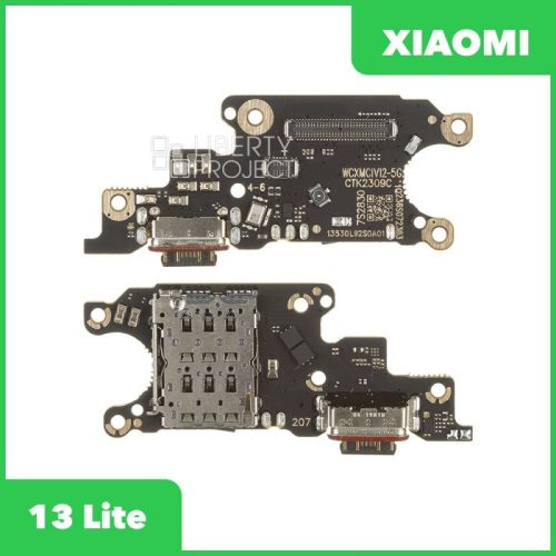 Шлейф зарядки для Xiaomi 13 Lite