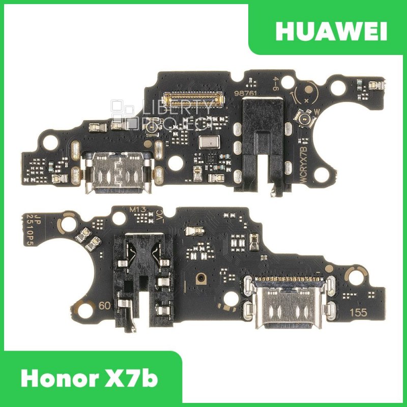 Шлейф зарядки для Huawei Honor X7b 4G