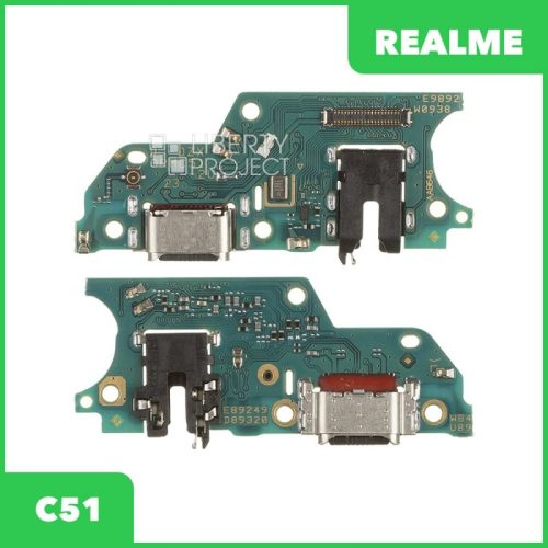 Шлейф зарядки для Realme C51 (RMX3830)