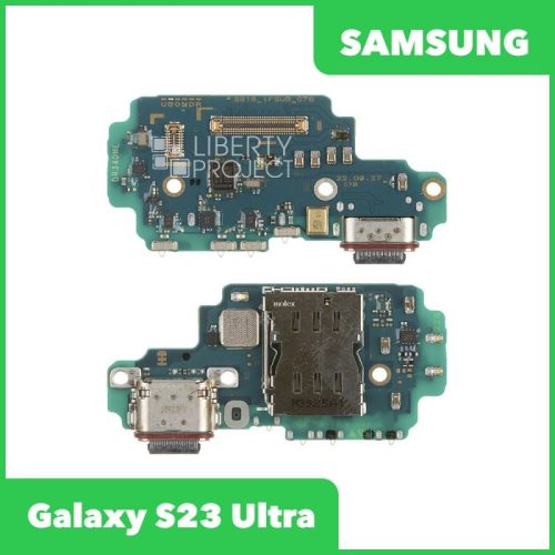 Шлейф зарядки для Samsung Galaxy S23 Ultra SM-S918 (ориг.)
