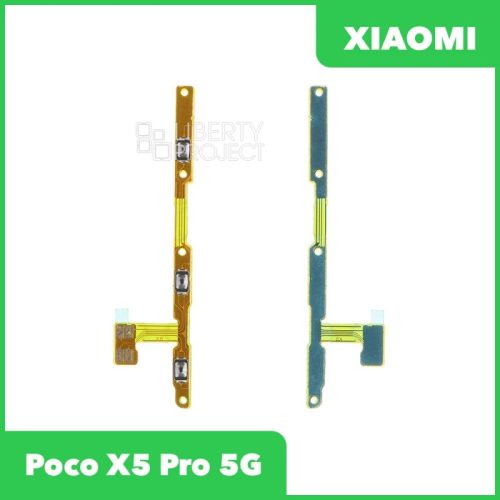 Шлейф кнопки включения для Xiaomi Poco X5 Pro 5G