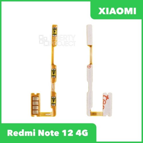 Шлейф кнопки включения для Xiaomi Redmi Note 12 4G (23021RAA2Y)