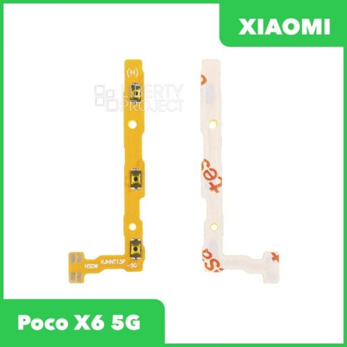 Шлейф кнопки включения для Xiaomi Poco X6 5G/Redmi Note 13 Pro 5G