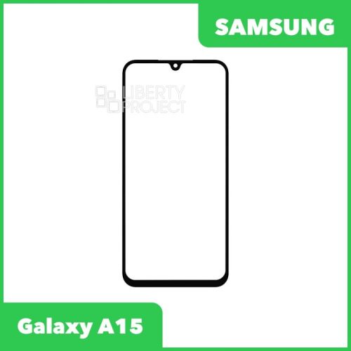 G+OCA PRO стекло для переклейки Samsung A155 Galaxy A15 (черный)