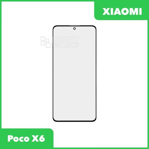 G+OCA PRO стекло для переклейки Xiaomi Poco X6 5G/Redmi Note 13 Pro 5G (23122PCD1G/2312DRA50C/2312CRAD3C/2312DRA50G/2312DRA50I) (черный)