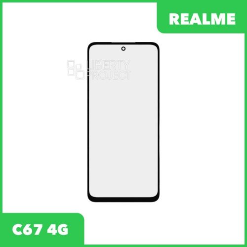 G+OCA PRO стекло для переклейки Realme C67 4G (RMX3890) (черный)