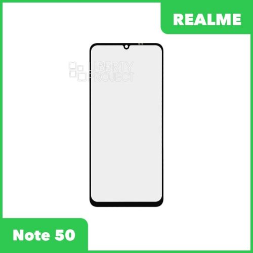 G+OCA PRO стекло для переклейки Realme C51 (RMX3830)/C53 (RMX3760)/ Note 50 (черный) [realme note 50 rmx3834]