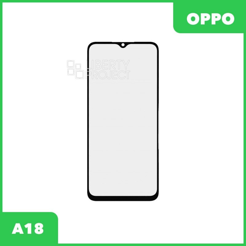 G+OCA PRO стекло для переклейки Oppo A18 (CPH2591) (черный)
