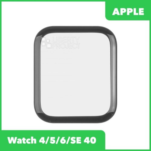 G+OCA PRO стекло для Apple Watch 4 / 5 / 6 / SE 40мм (черный)