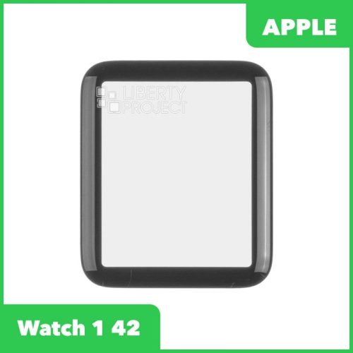 G+OCA PRO стекло для Apple Watch 1 42мм (черный)