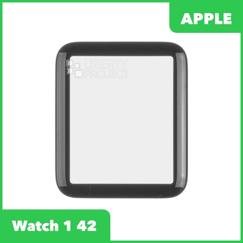 G+OCA PRO стекло для Apple Watch 1 42мм (черный)
