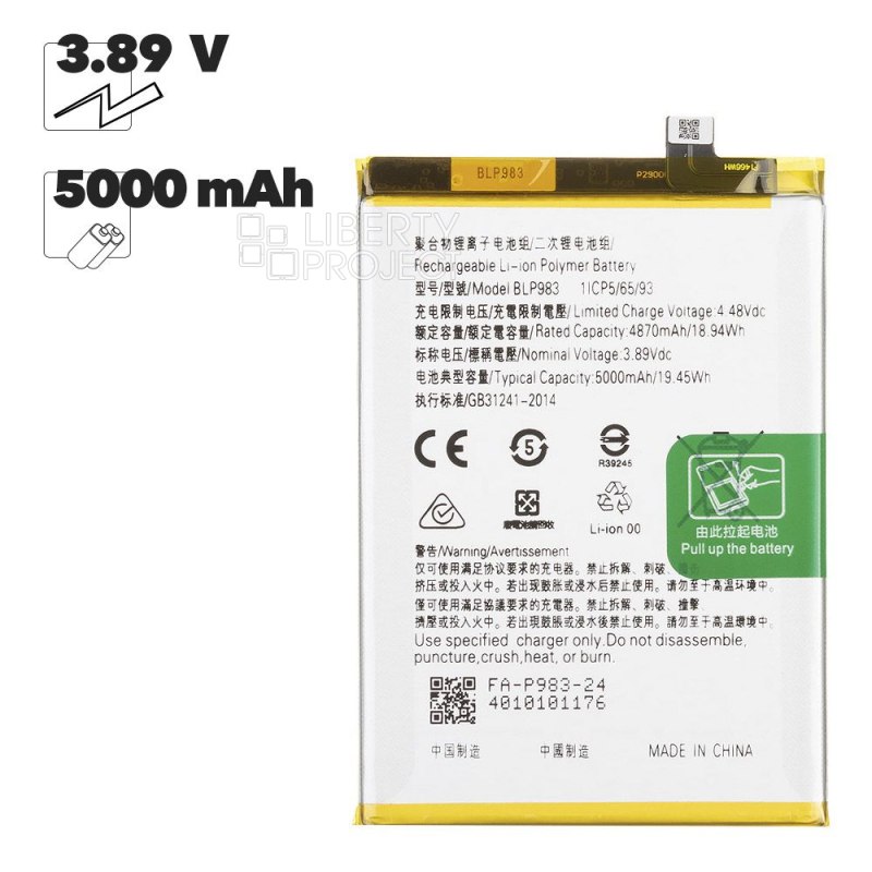 Аккумулятор (АКБ) для Realme 10 Pro 5G