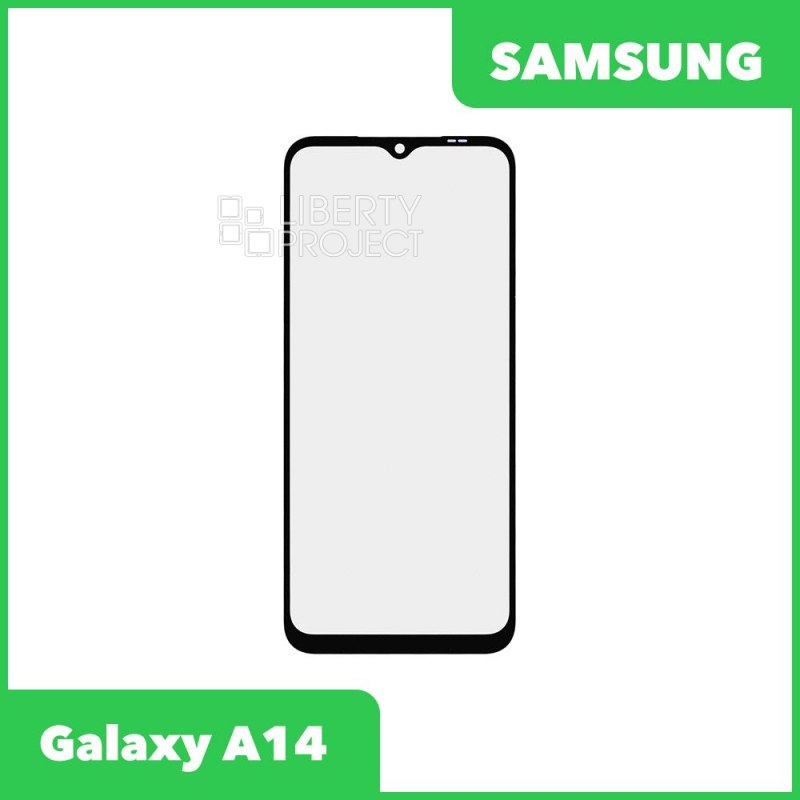 G+OCA PRO стекло для переклейки Samsung A14 (черный)