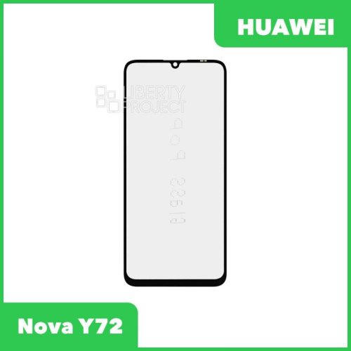 G+OCA PRO стекло для переклейки Huawei Nova Y72 (черный)