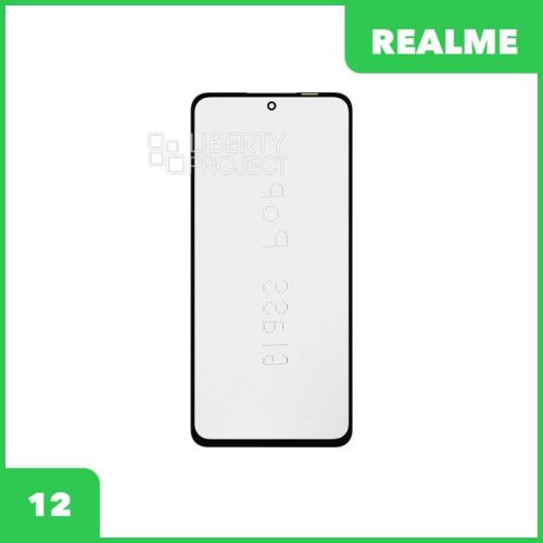G+OCA PRO стекло для переклейки Realme 12 (черный)