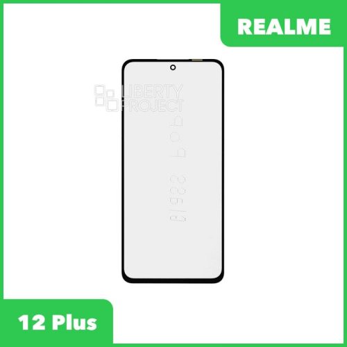 G+OCA PRO стекло для переклейки Realme 12 Plus (черный)
